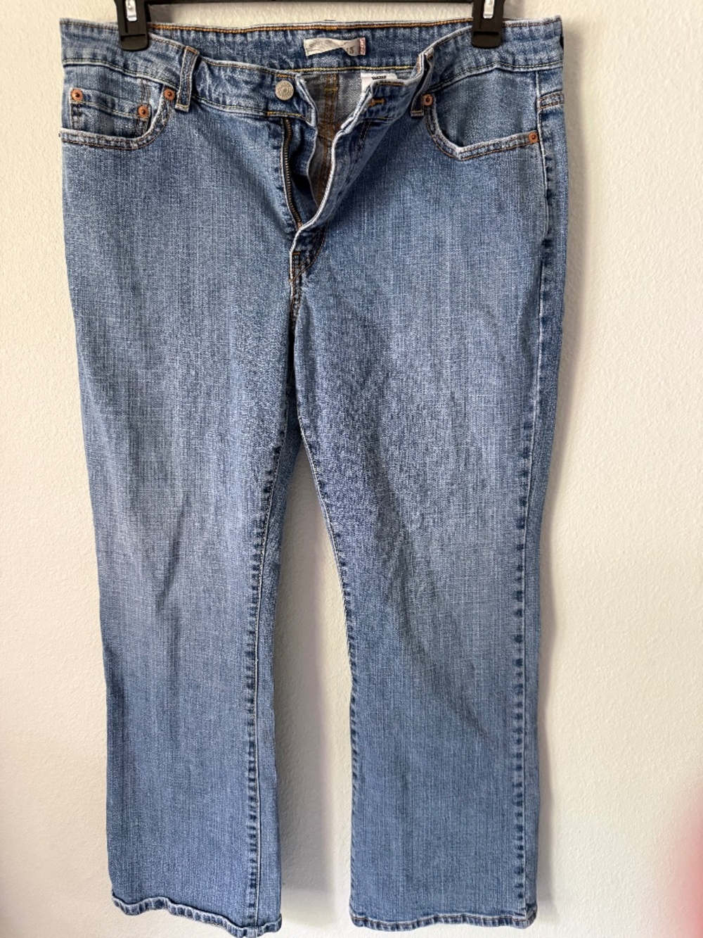Levi's 515 Boot Cut Jeans Women's 16M Medium Wash | Soft & Broken-In